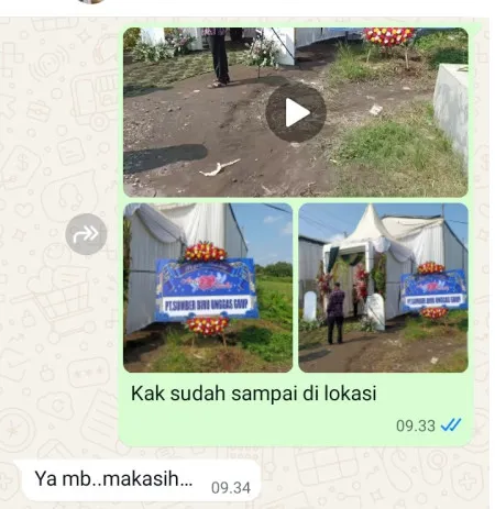 Pengiriman Karangan Bunga Poris Plawad Utara