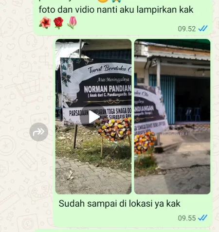 Pengiriman Karangan Bunga Poris Plawad Utara